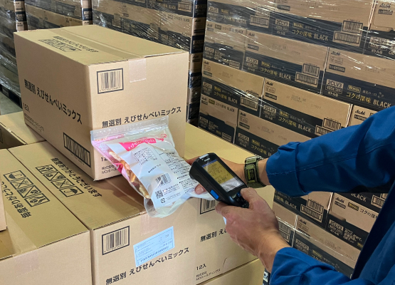 荷受け作業